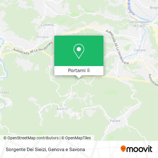Mappa Sorgente Dei Sieizi