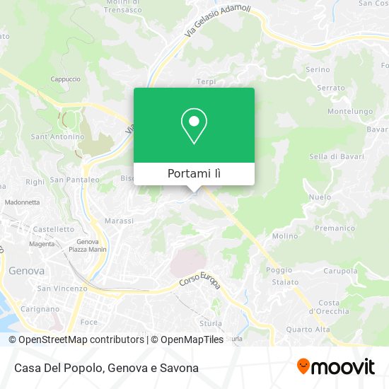 Mappa Casa Del Popolo