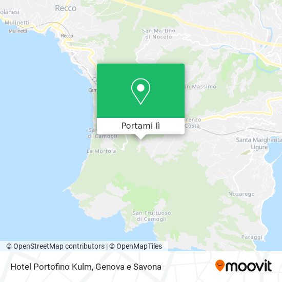 Mappa Hotel Portofino Kulm