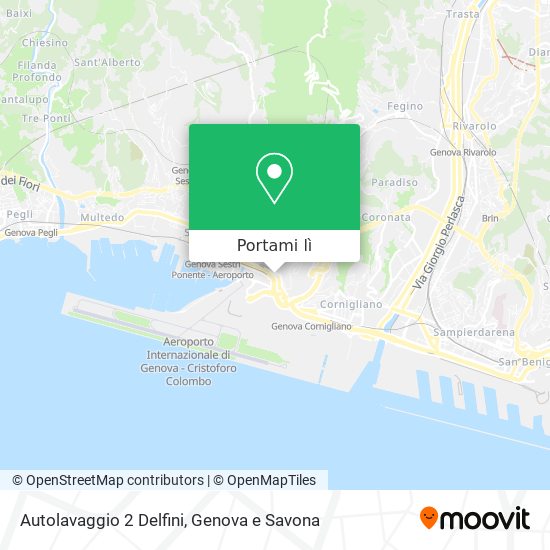 Mappa Autolavaggio 2 Delfini