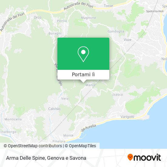 Mappa Arma Delle Spine