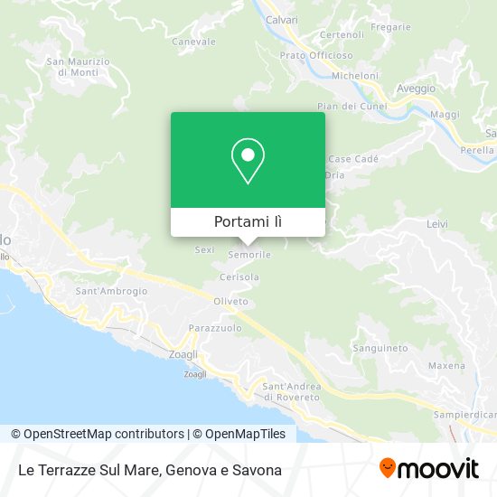 Mappa Le Terrazze Sul Mare