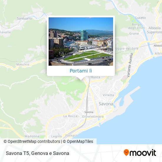 Mappa Savona T5