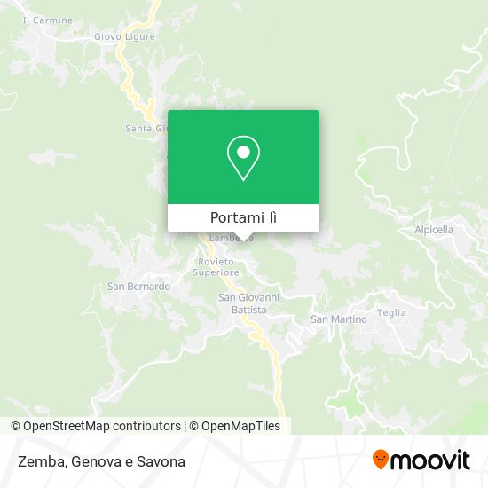 Mappa Zemba