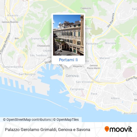 Mappa Palazzo Gerolamo Grimaldi