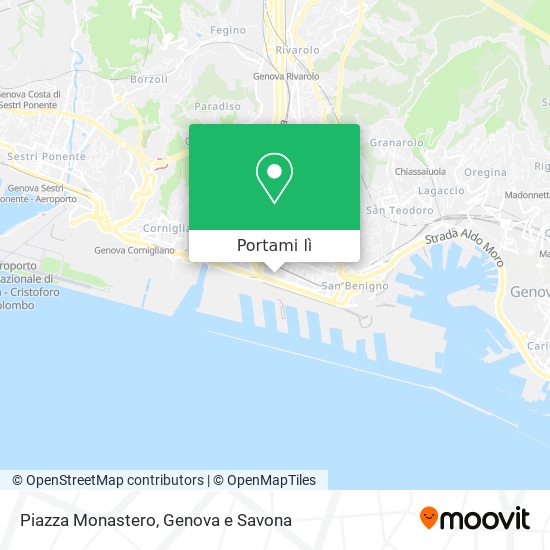 Mappa Piazza Monastero
