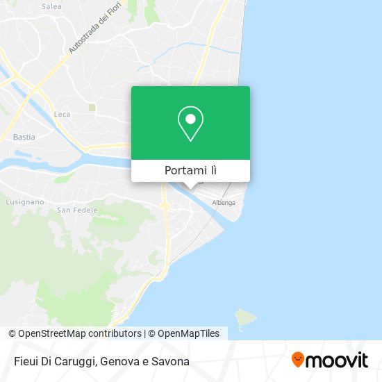 Mappa Fieui Di Caruggi