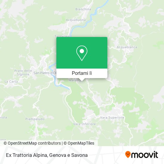 Mappa Ex Trattoria Alpina