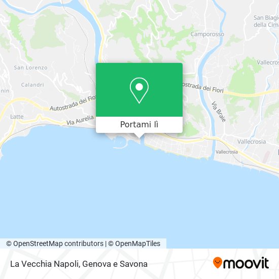 Mappa La Vecchia Napoli