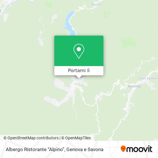 Mappa Albergo Ristorante “Alpino”