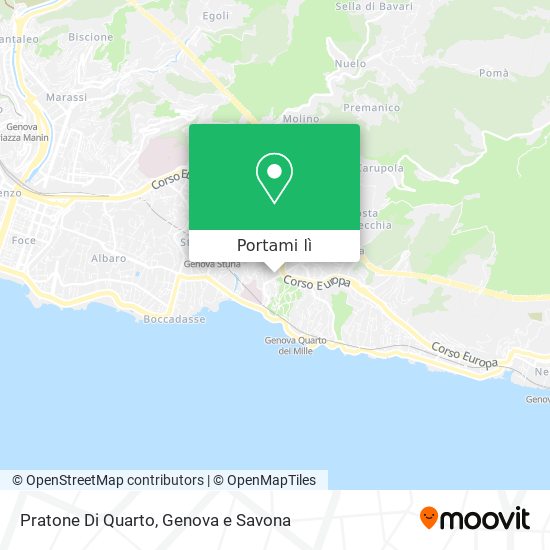 Mappa Pratone Di Quarto
