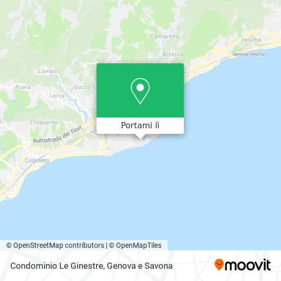 Mappa Condominio Le Ginestre
