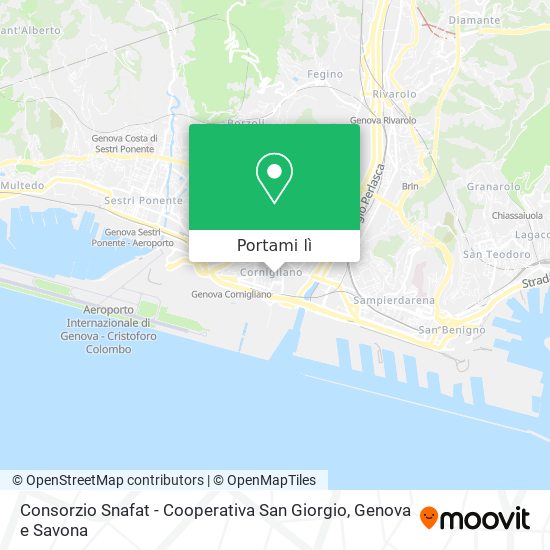 Mappa Consorzio Snafat - Cooperativa San Giorgio