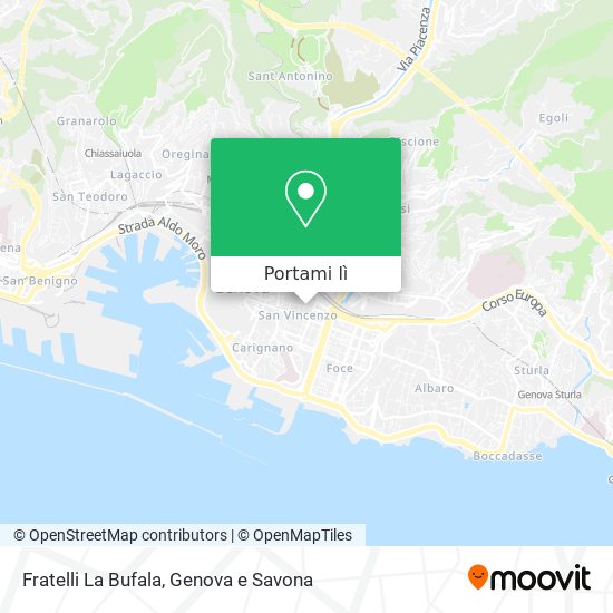 Mappa Fratelli La Bufala