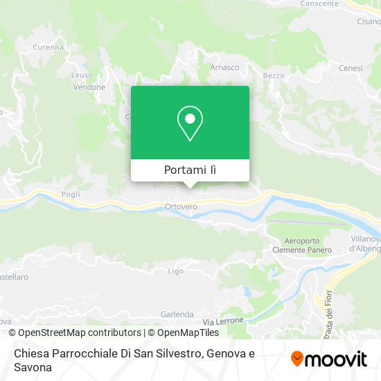 Mappa Chiesa Parrocchiale Di San Silvestro