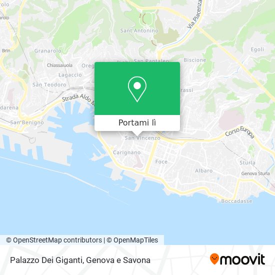 Mappa Palazzo Dei Giganti