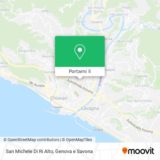 Mappa San Michele Di Ri Alto