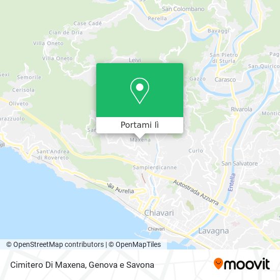Mappa Cimitero Di Maxena