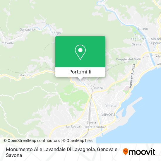 Mappa Monumento Alle Lavandaie Di Lavagnola