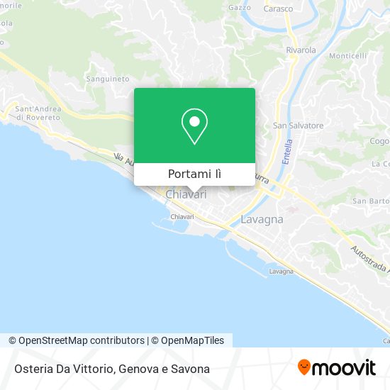 Mappa Osteria Da Vittorio