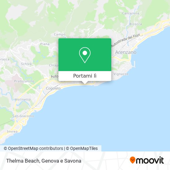 Mappa Thelma Beach