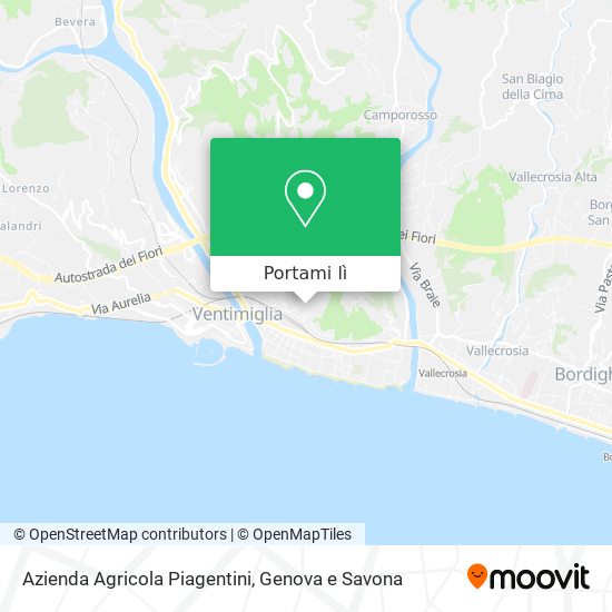 Mappa Azienda Agricola Piagentini