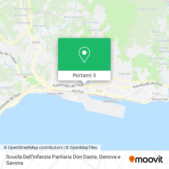 Mappa Scuola Dell’Infanzia Paritaria Don Daste