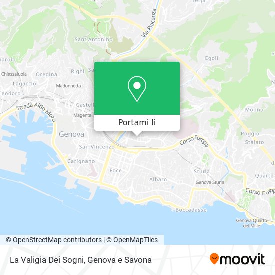 Mappa La Valigia Dei Sogni