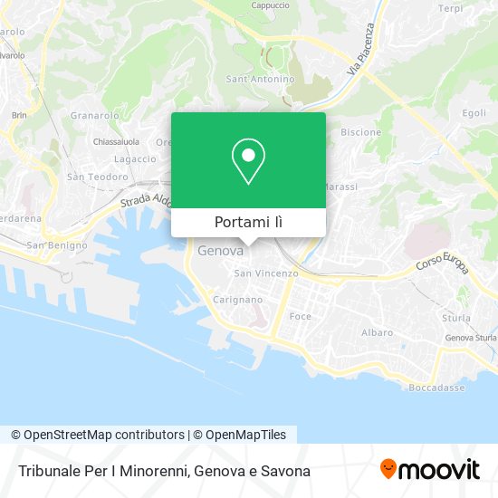 Mappa Tribunale Per I Minorenni