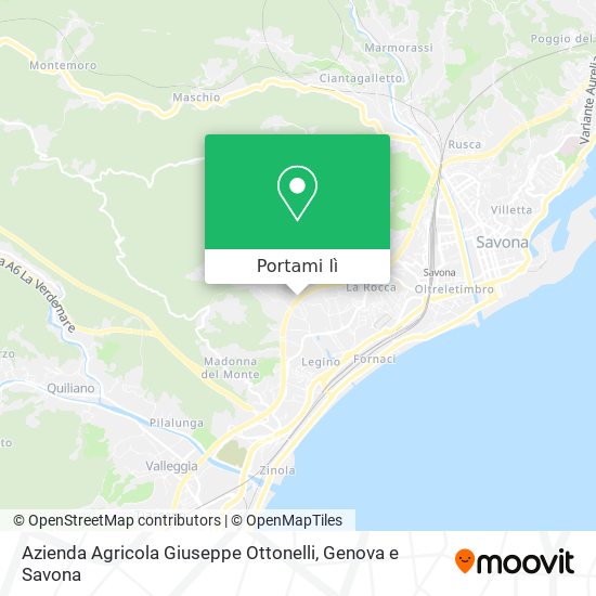 Mappa Azienda Agricola Giuseppe Ottonelli