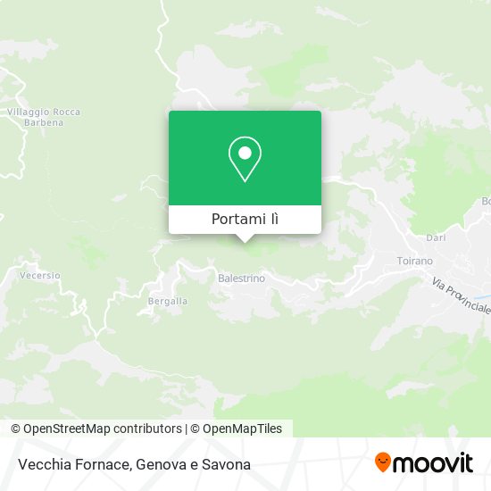 Mappa Vecchia Fornace