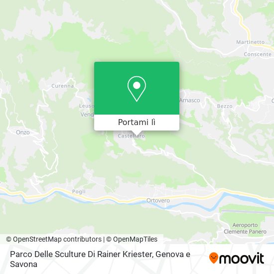 Mappa Parco Delle Sculture Di Rainer Kriester