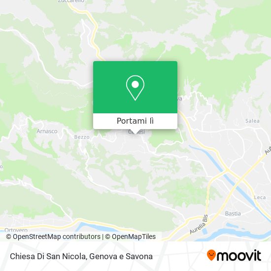 Mappa Chiesa Di San Nicola