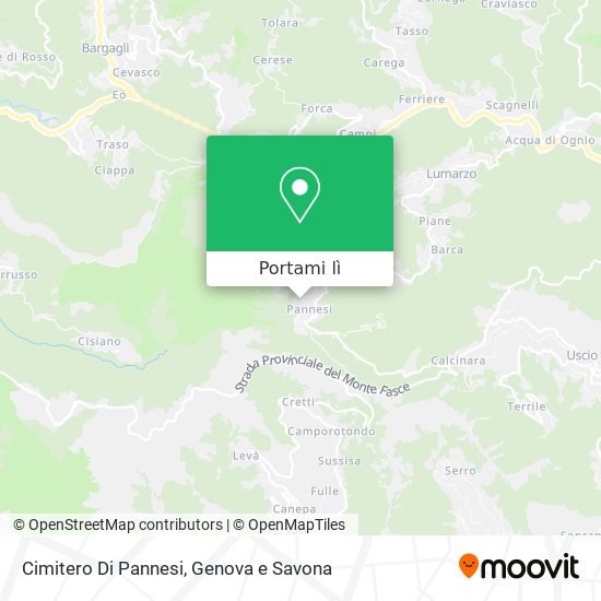 Mappa Cimitero Di Pannesi