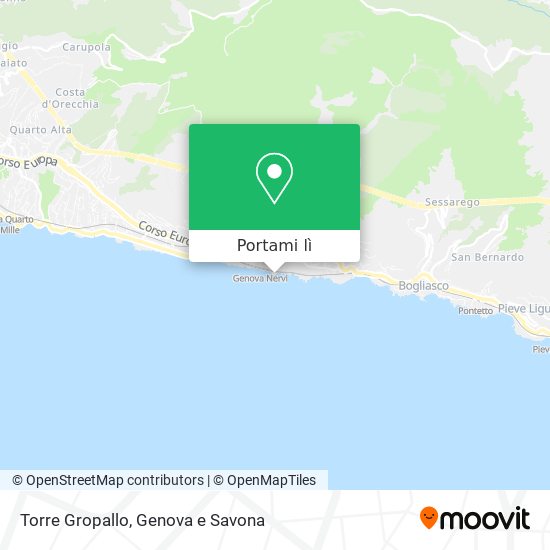 Mappa Torre Gropallo