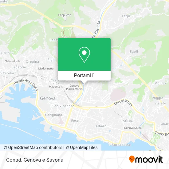 Mappa Conad