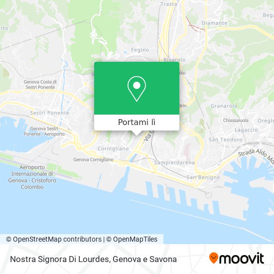 Mappa Nostra Signora Di Lourdes