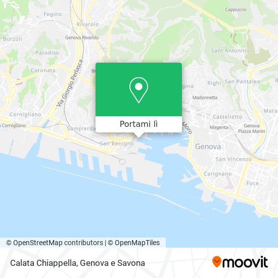 Mappa Calata Chiappella