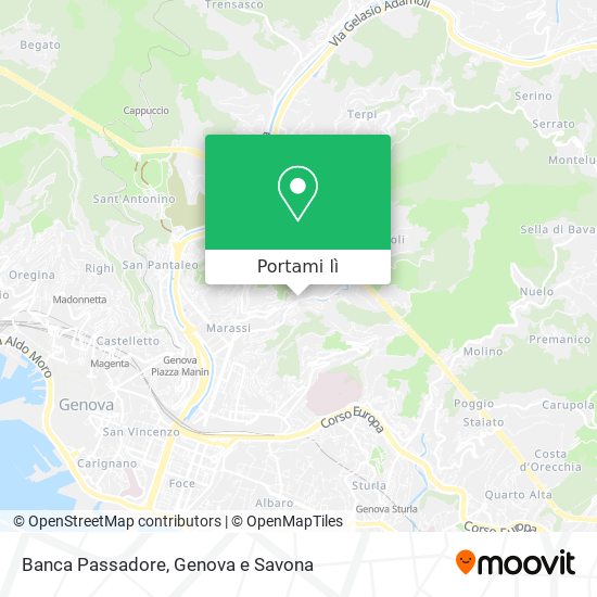 Mappa Banca Passadore
