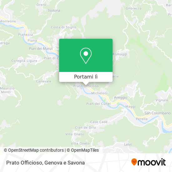 Mappa Prato Officioso