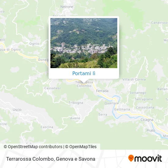 Mappa Terrarossa Colombo