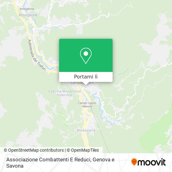 Mappa Associazione Combattenti E Reduci