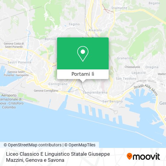 Mappa Liceo Classico E Linguistico Statale Giuseppe Mazzini