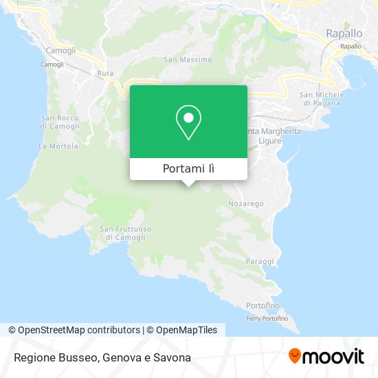 Mappa Regione Busseo