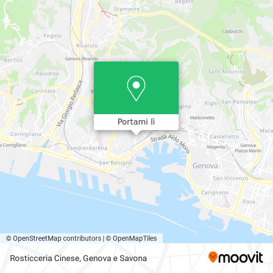 Mappa Rosticceria Cinese