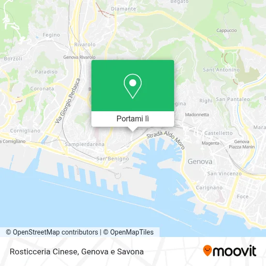 Mappa Rosticceria Cinese