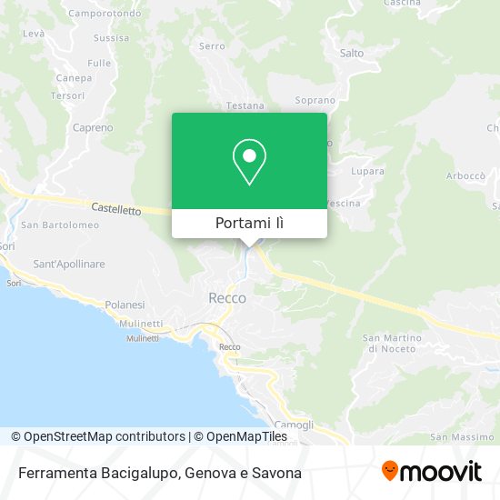 Mappa Ferramenta Bacigalupo