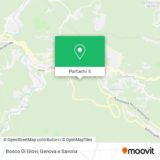 Mappa Bosco Di Giovi
