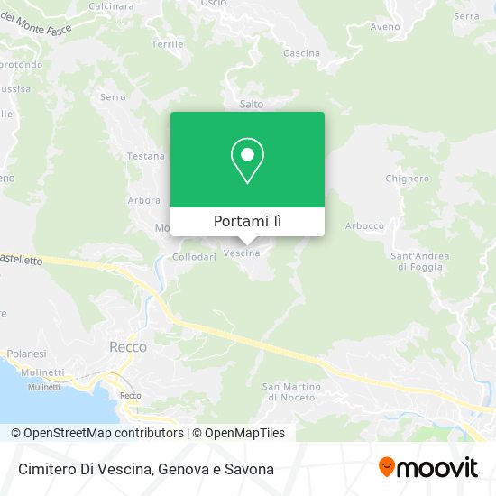 Mappa Cimitero Di Vescina