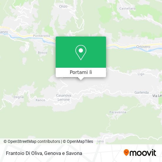Mappa Frantoio Di Oliva
